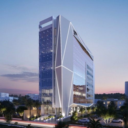 Modern and innovative corporate tower in Bella Vista, Santo Domingo.,  Santo domingo