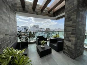 Luxurious 3-level penthouse in Urbanización Real, Santo Domingo. 4 bedrooms, 4 bathrooms. For more information, contact us.,  Santo domingo