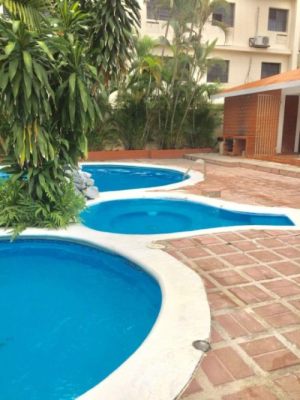 Luxurious furnished apartment for sale or rent in Ensanche Paraíso, Santo Domingo.   Santo domingo