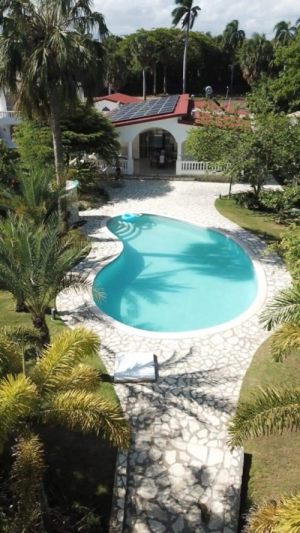 Beachfront villa for sale in Bani, Peravia     ,  Bocacanasta